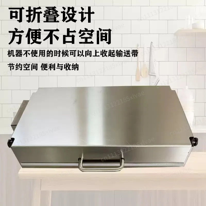 Hand Cranked Puff Pastry Machine Desktop Folding Hand Crank Machine Desktop Pizza Croissant Dough Tablet Manual Dough Sheeter