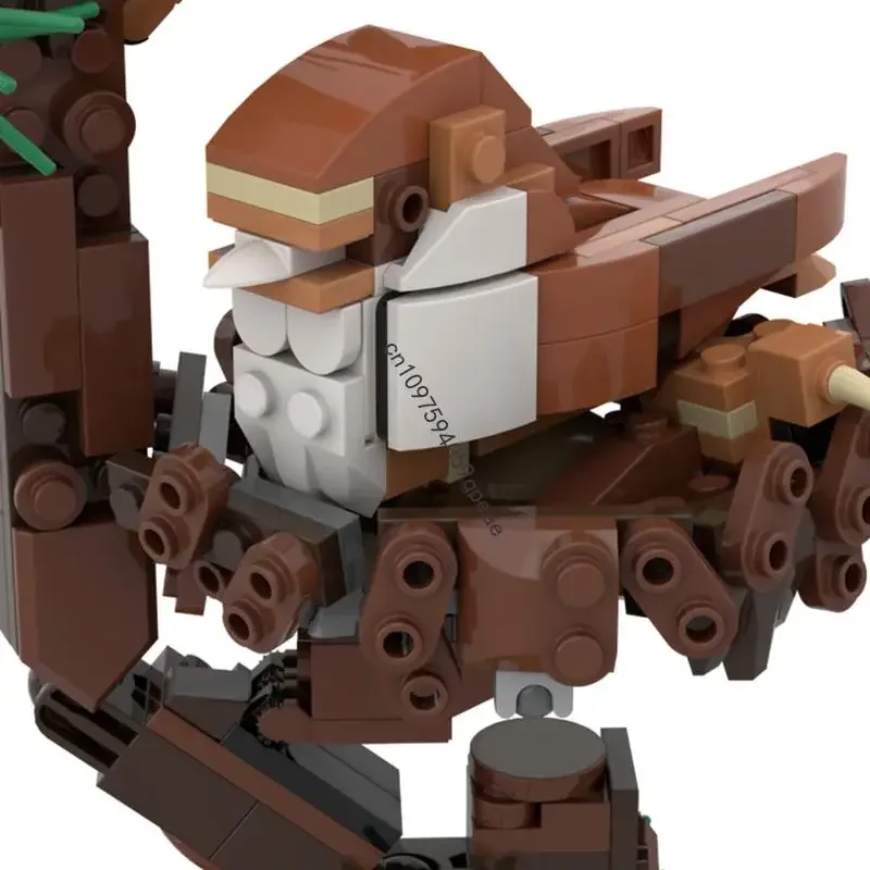 New 404Pcs Hot Selling Animal Series Moc Modular Two Little Birds Model Custom Puzzle Diy Creative Ideas Kid Toy Birthday Gifts