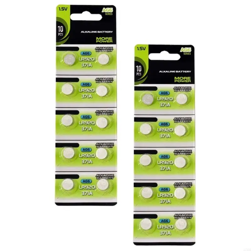 270B 10 -RUCES Komórki alkaliczne długotrwałymi akumulatorami monety do zabawki do zabawki