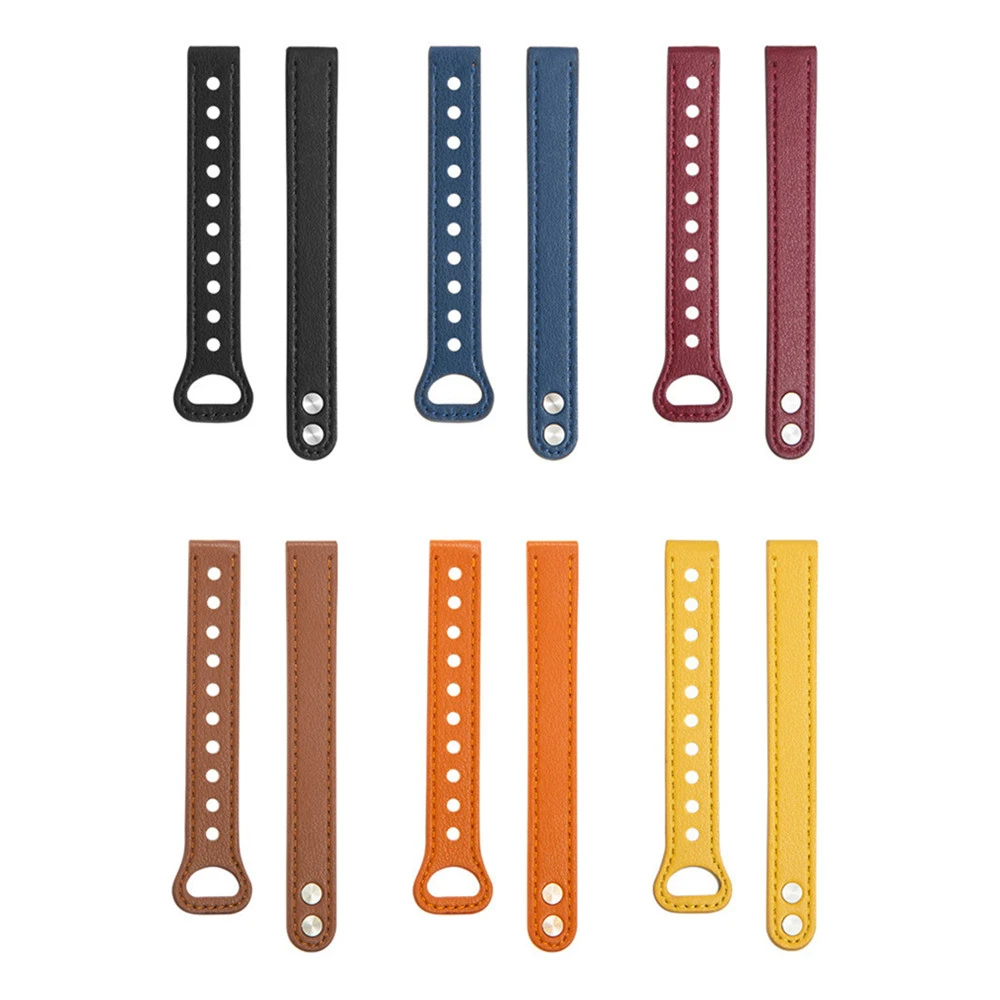 14mm Watch Strap For Garmin Lily 2 Sports Smart Band Watch Double Button Leather Personalization