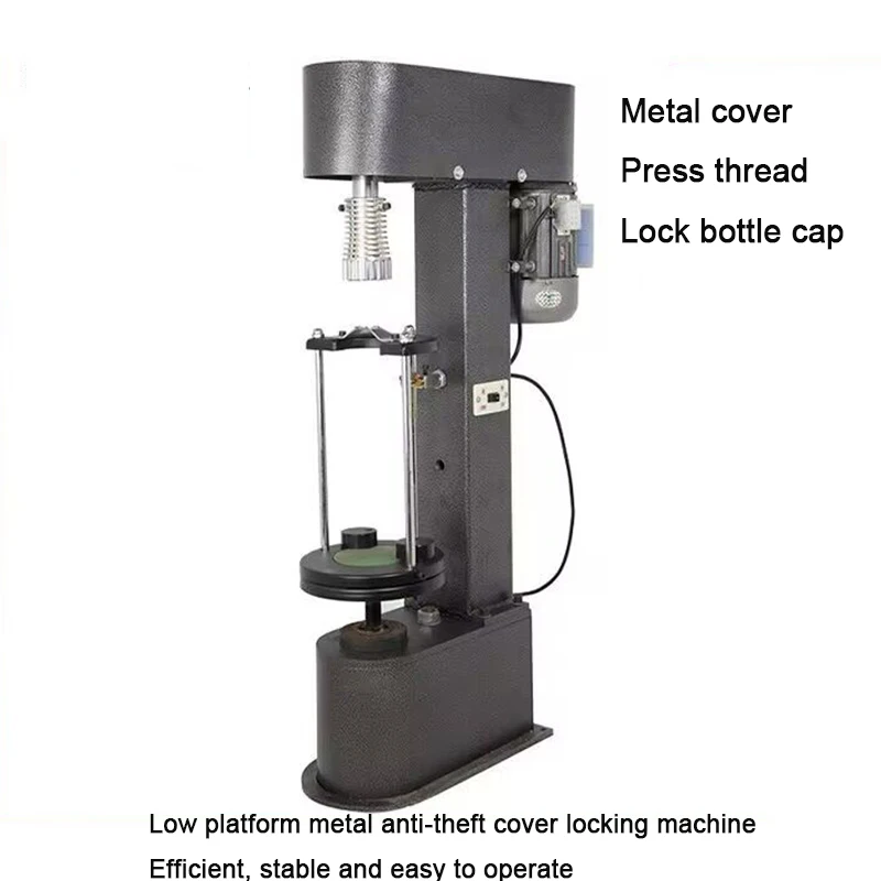 Cap Lock Machine Mineral Beverage Soda Beer Bottle Cap Screwing Anti-Theft Cap Sealing Machine