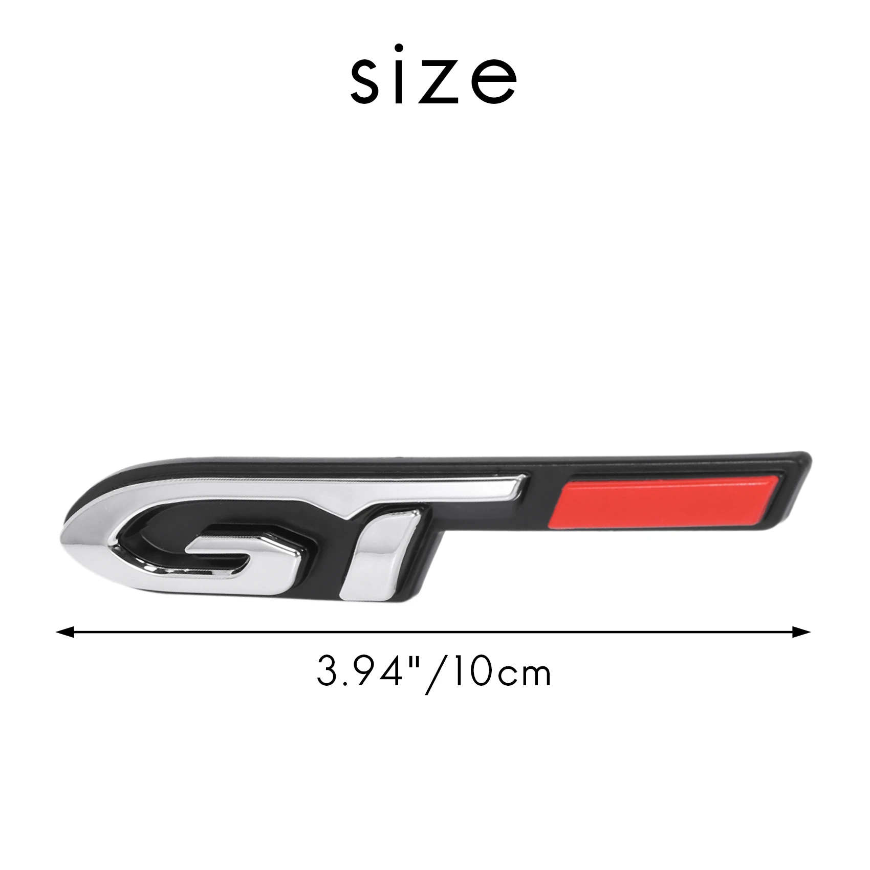 Cooles 3d Auto Stil Aufkleber GT Design für Mode Auto Tür Aufkleber