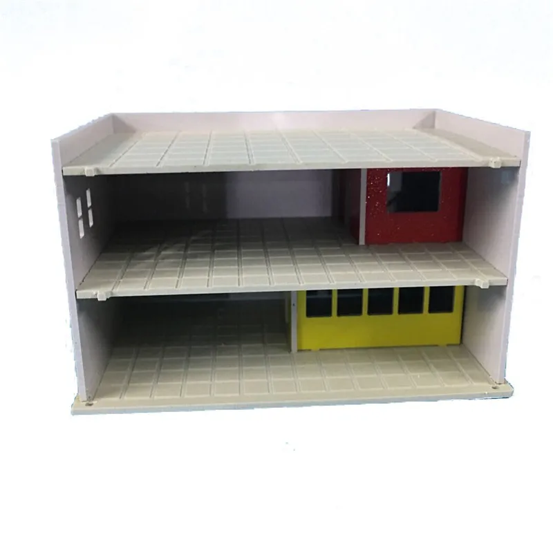 N Scale ABS Model Building 1/150 1/160 Sand Table Construction DIY Assembling Building For Model Railway Railroad Diorama