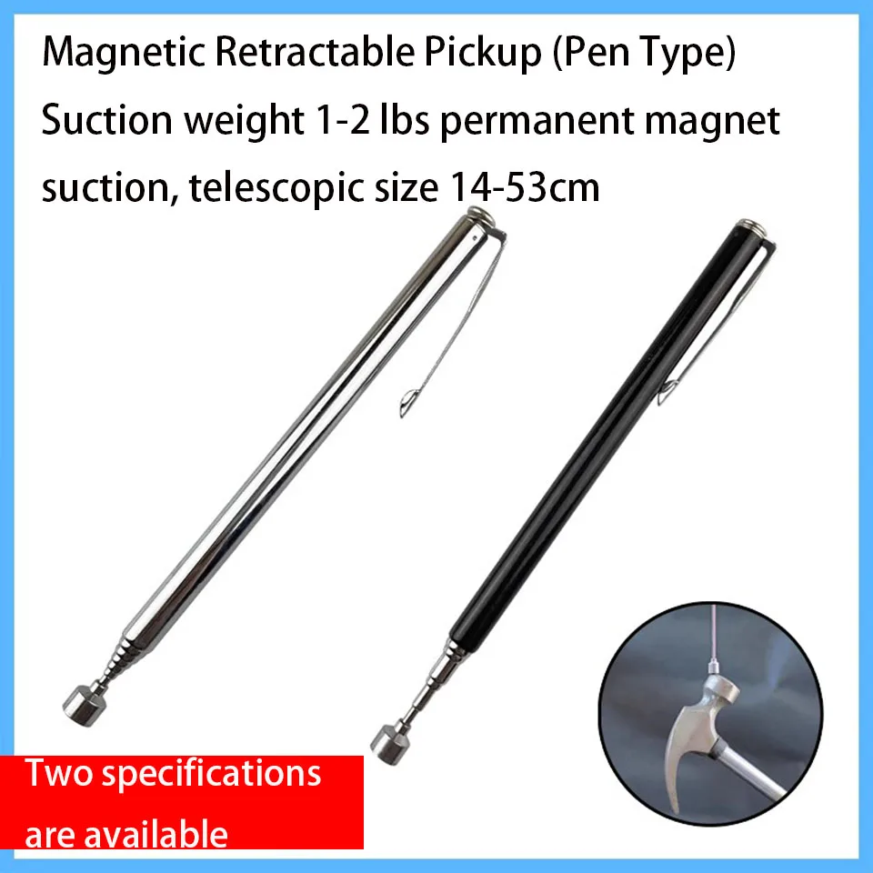 Iron-absorbing Chip With Magnetic Small Clip Telescopic Picker Strong Magnetic Suction Stick Iron-absorbing Cutting Tool