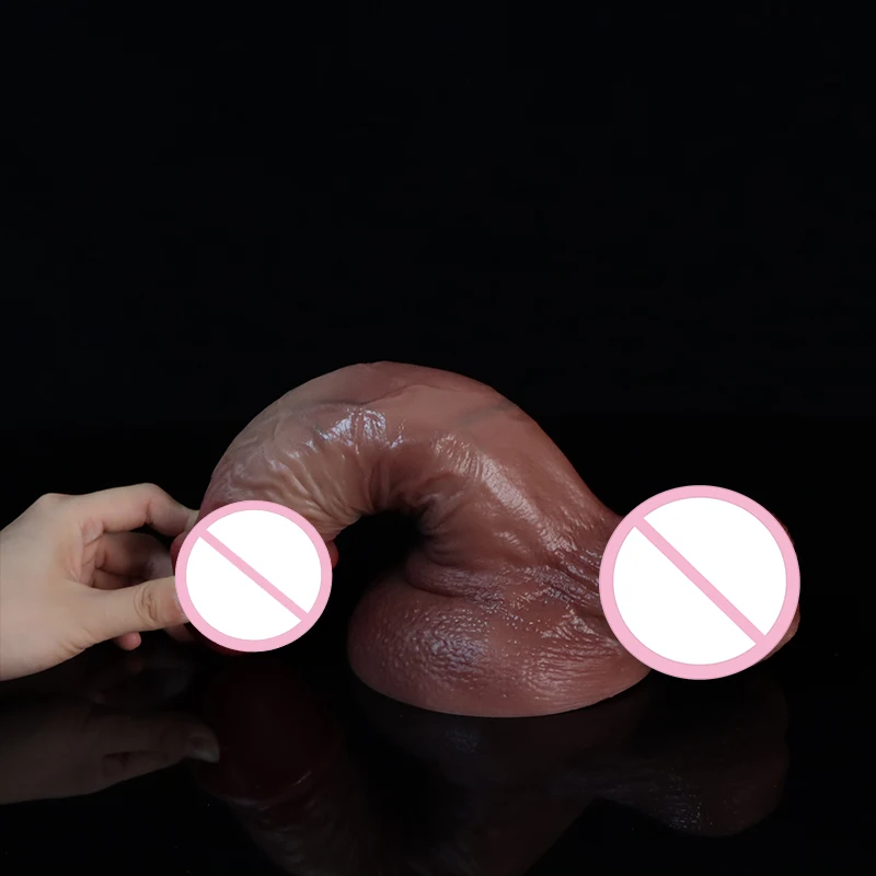 Soft Sexy Huge Dildo 4 Size Super Realistic Penis Female Masturbator Silicone Suction Cup Dildos for Women Big Dick Skin Feeling