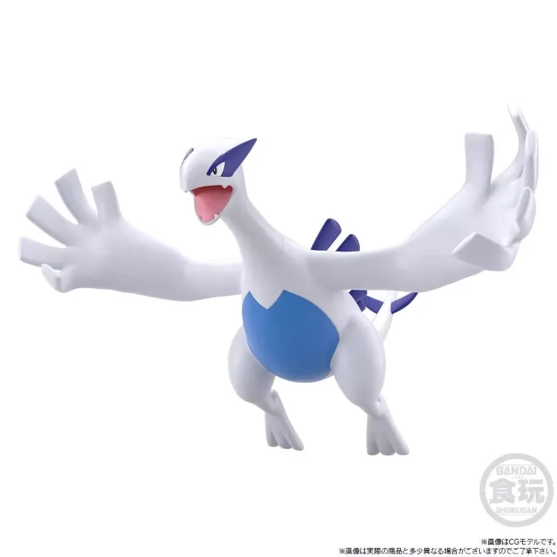 Oryginalny Bandai Pokemon Scale World Region Jouto Lugia 240mm Figurki Anime Zabawki Prezenty Kolekcjonerski Model Ozdoba Dostępny