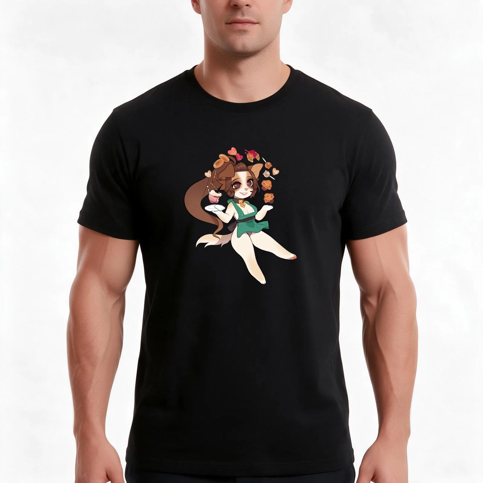Coffee Magician T-Shirt, Summer Casual Cotton Tee, Oversized Streetwear Tops, Vintage Graphic Print, Loose Fit Short Sleeve