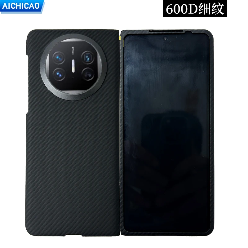 ACC-Carbon Fiber Phone Case For Huawei Mate X5 Aramid Fiber Phone Cover Ultra-Thin Anti-Fall Business Huawei Mate X5 5G Shell