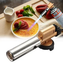 Leistungs starke Flammen pistole Metall Butan Selbstzündung pistole Löt lampe Brenner Gasbrenner langlebige Outdoor-Grill Küche Backwerk zeuge