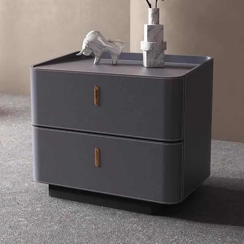 Display Luxury Nightstand Nordic Modern Vintage Interior Aesthetic Trendy Nightstand Muebles Para Dormitorio Bedroom Furniture