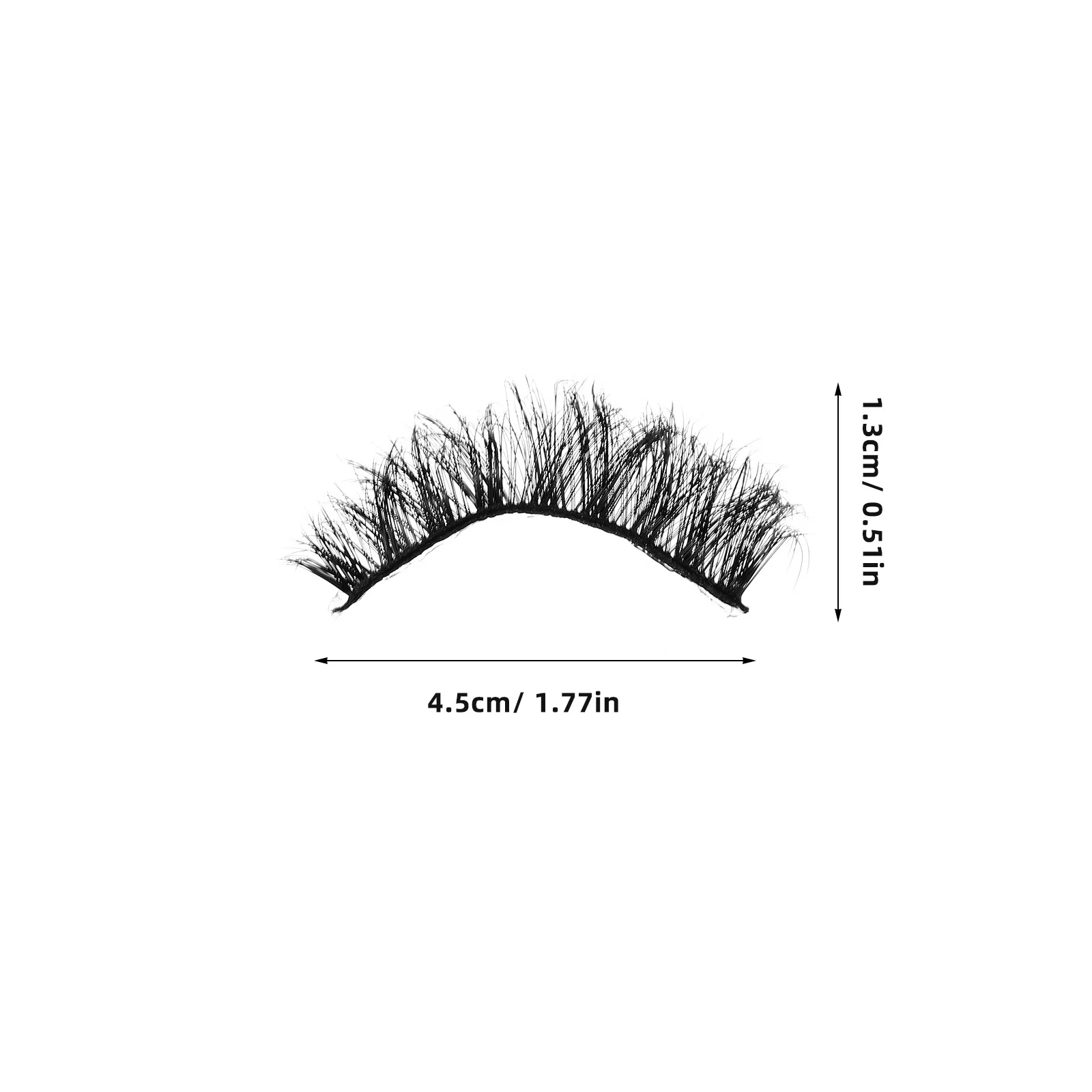 20Pairs Valse Wimpers Korte Klassieke Valse Wimpers voor Vrouwen Natuurlijke Make-up Accessoires Oefen Valse Wimpers