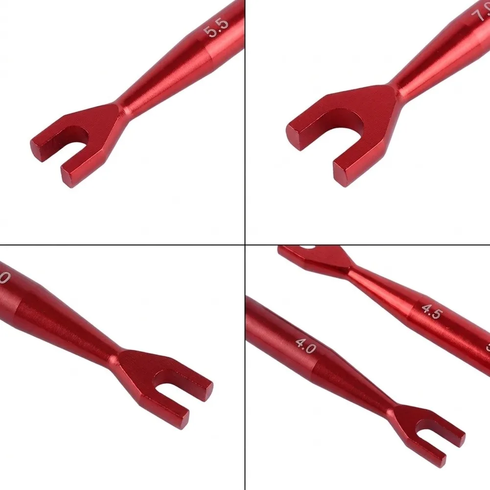 3 Piece Double Ended Spanner Wrench Kit 3-4mm 4.5-5mm 5.5-7mm Designed for For Rc Crawler Car Adjustments and Repairs