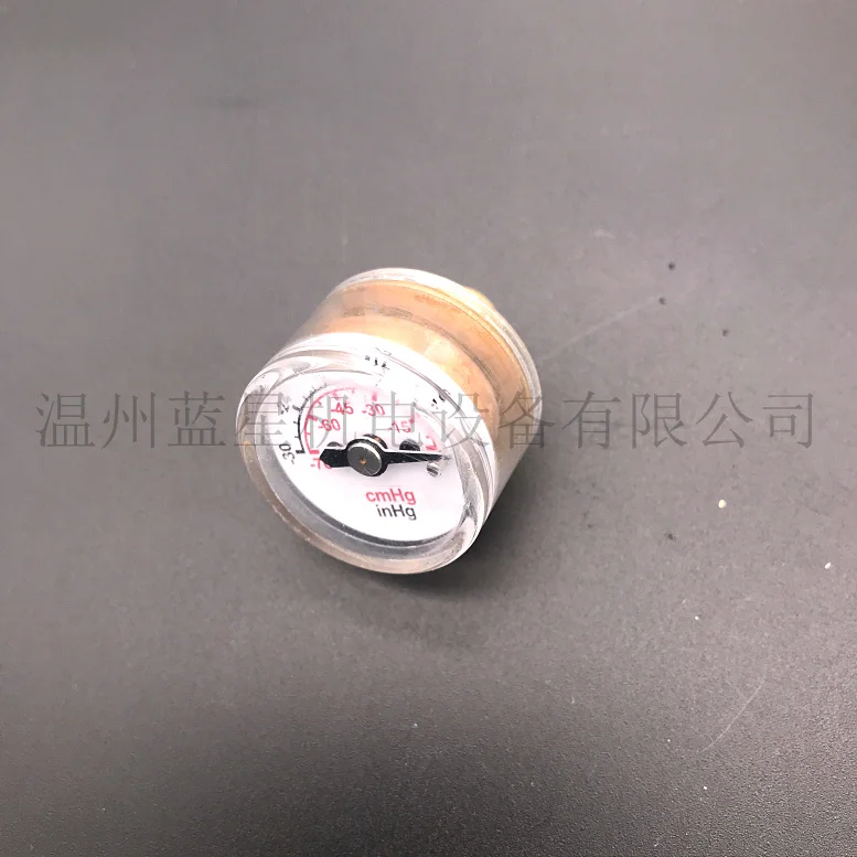 High-quality 25MM axial -30inhg~0 miniature vacuum gauge miniature vacuum negative pressure gauge negative pressure vacuum gauge