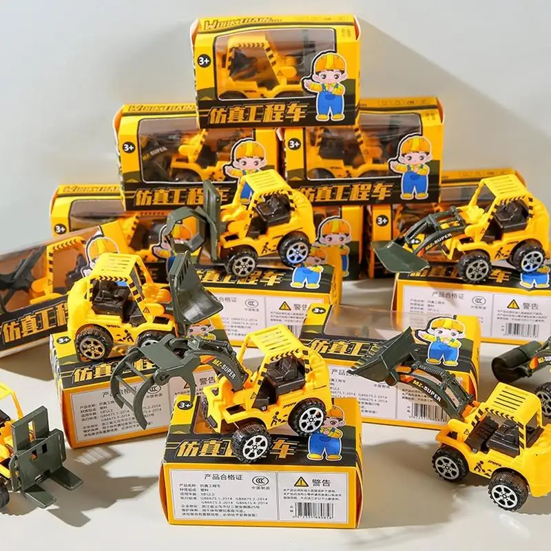 NEW Inertial Driving Construction Truck Toy Small Excavator Plastic Dump Truck Toy Digger Vehicle For Children