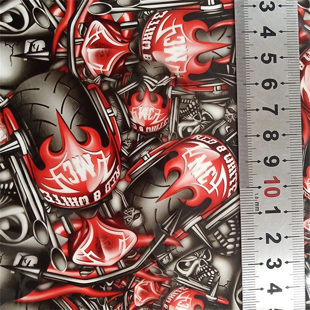 2M/6M/10M/20M Length Cartoon Design Water Transfer 50CM Width Clear Hydrographics Film Supplies H1282