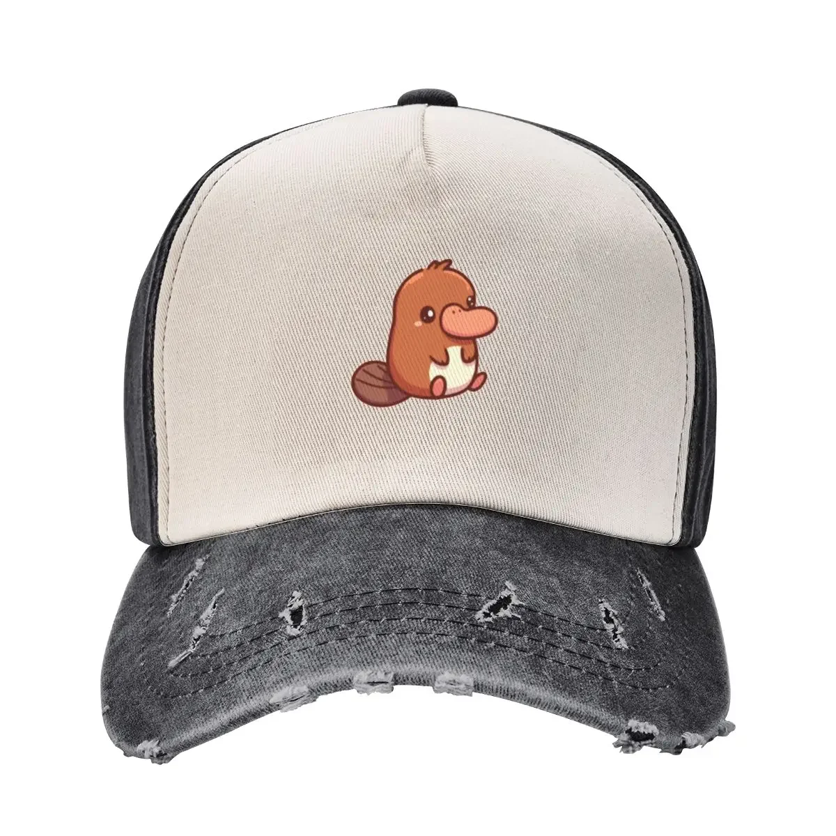 Cute Platypus Illustration Baseball Cap Golf Hat Man Hat Baseball Cap Luxury Brand Streetwear For Man Women's