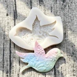 Dove Silicone Sugarcraft Mold Chocolate Cupcake Baking Mold Fondant Cake Decorating Tools