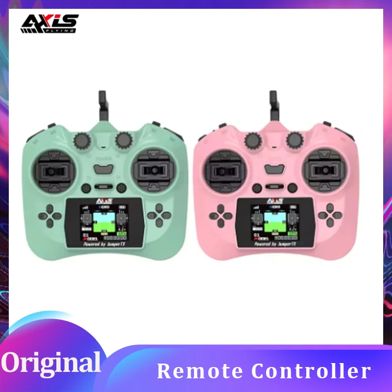 

Axisflying Smart Remote Controller HD Screen Transmitter Hall Sensor Gimbals ELRS 2.4G 100mW 12CH For RC FPV Freestyle Drone