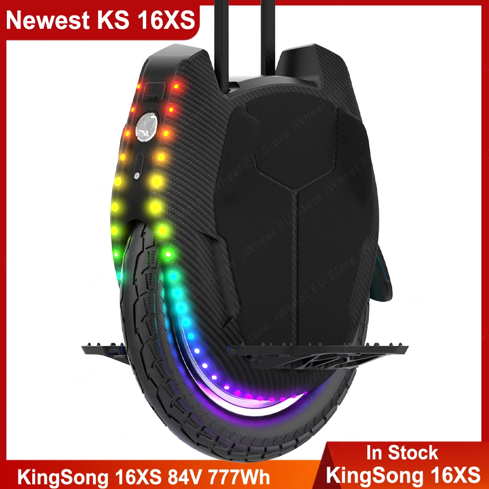 KingSong 16XS 84 В 777 Втч 2000 Вт Двигатель 45 км/ч Сотовая педаль 16*3,0 дюймов Шина Max Rang 60 км KingSong 16XS Электрический одноколесный велосипед KingSong 16XS 84 В 777 Втч 2000 Вт Двигатель 45 км/ч Сотовая педаль 16*3,0 дюймов Шина Max Rang 60 км KingSong 16XS Электрический одноколесный велосипед