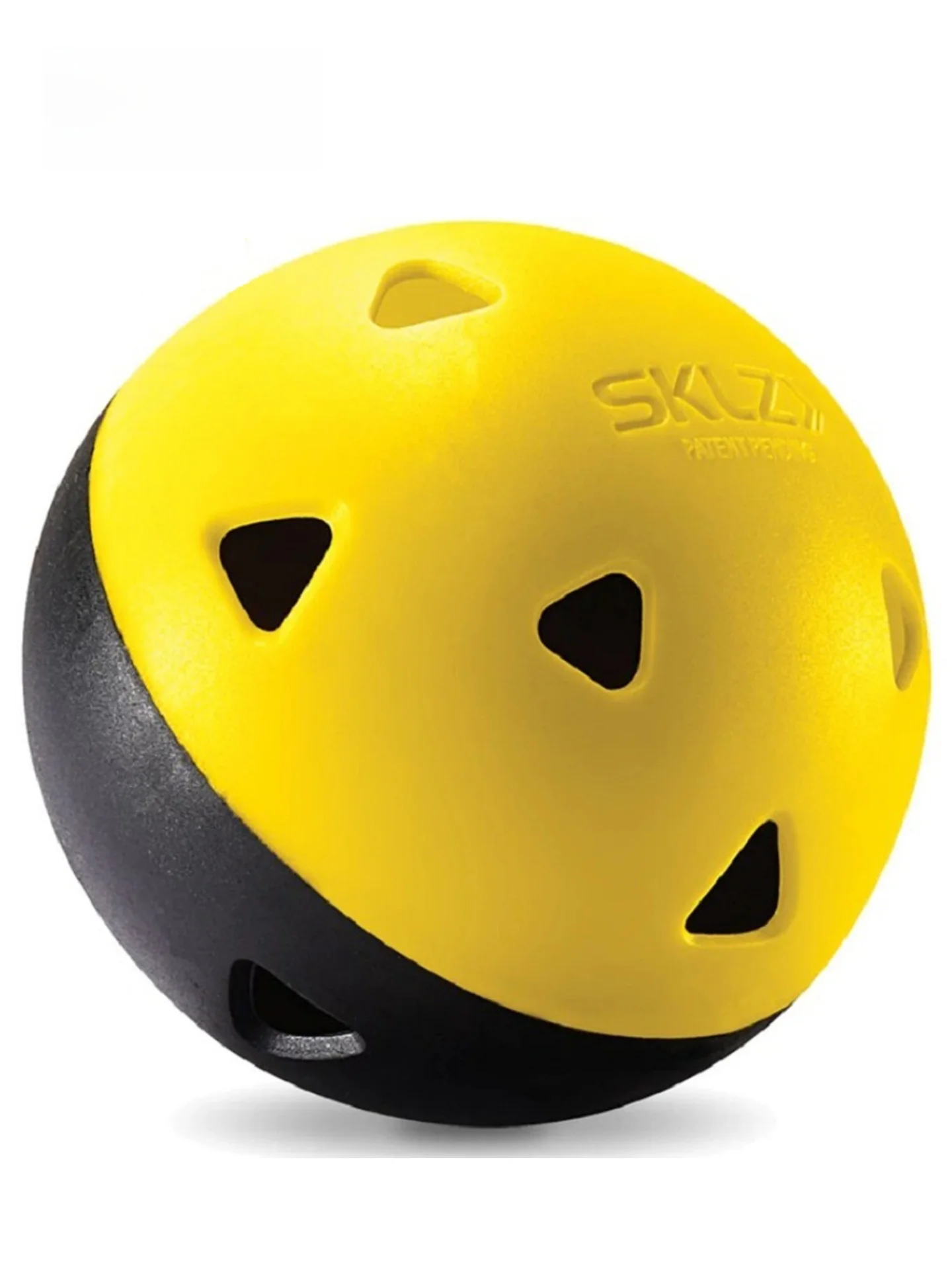 Pelota de golf Sklz, pelota de práctica EVA de alto rebote, pelota hueca de vuelo limitado, pelota suave para interiores y ex...