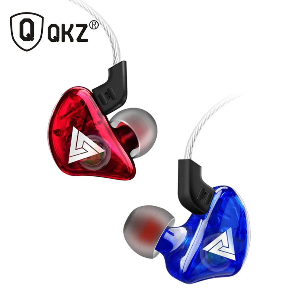 Qkz AK5 In Ear Wired Headphones Transparent Over Ear Hook H…