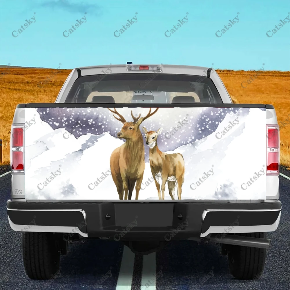

sika deer animal Car truck tail stickers car stickers car decal vinyl stickers body exterior modification decorative stickers