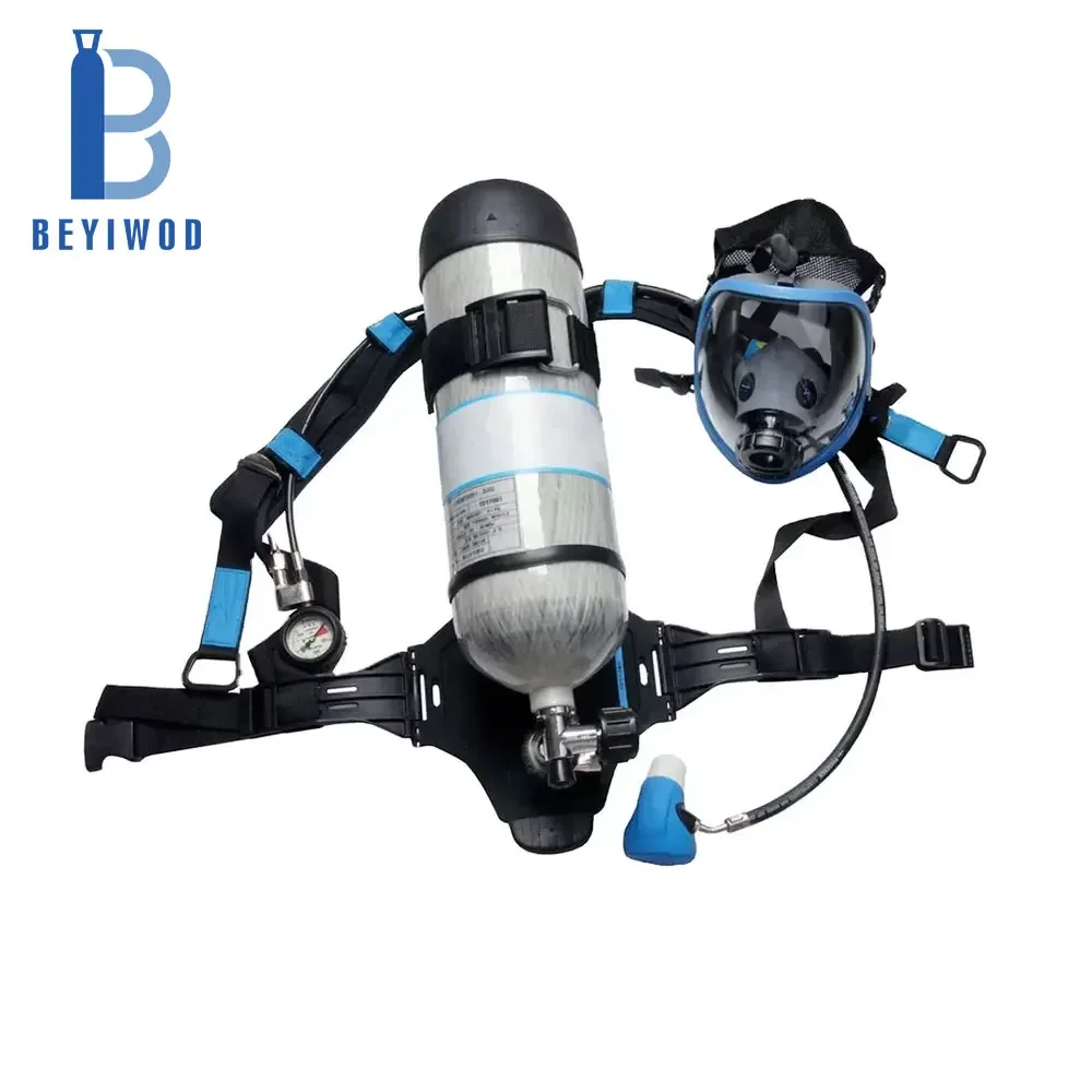 3L 4500psi/300bar Diving Single Tank Back Pack Carbon Fiber Tank