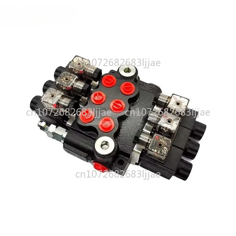Hot Sale Hydraulic Solenoid Control Valve 12V 24V DC Z80-1/2/3/4