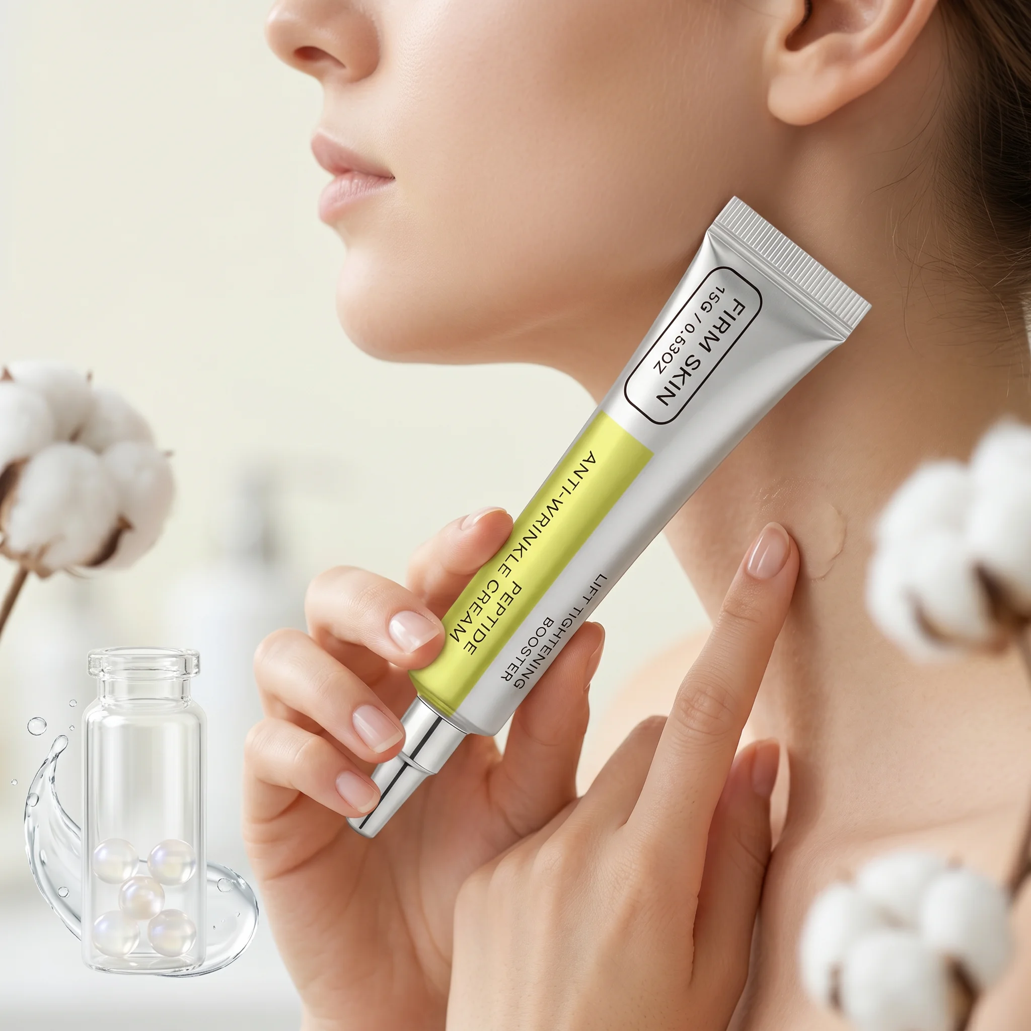 Retinol Skin Booster Serum Anti Wrinkle Care Minimize Skin Pores Reduce Fine Lines Antioxidant Skin Care Hydrating Essence Cream