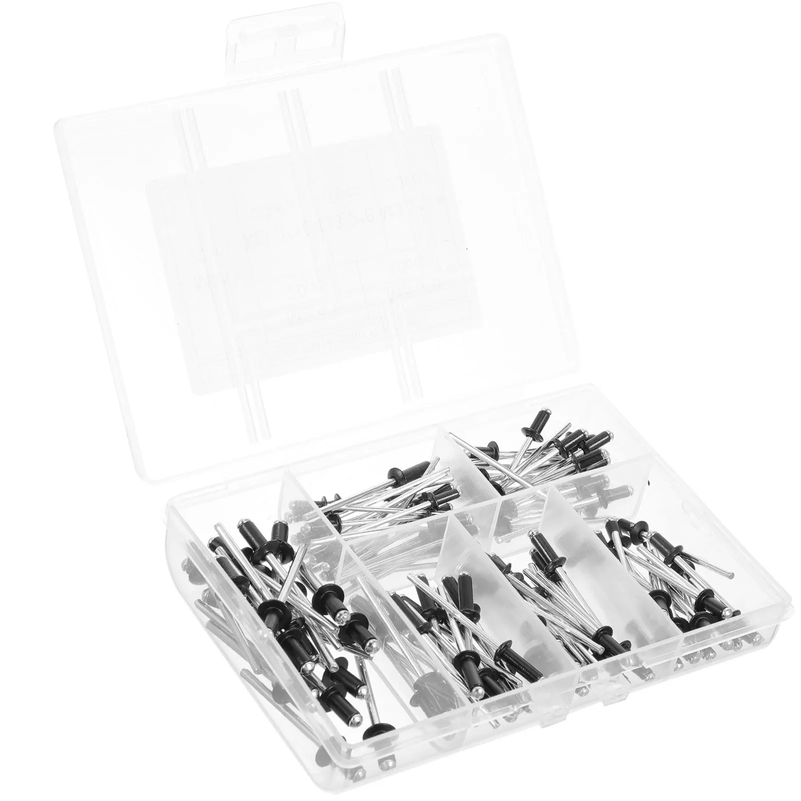 

Aluminum Blind Rivets Assortment Long Grip Flange Pop Rivets Fasteners Tools Parts Anti Rust Storage Box Included
