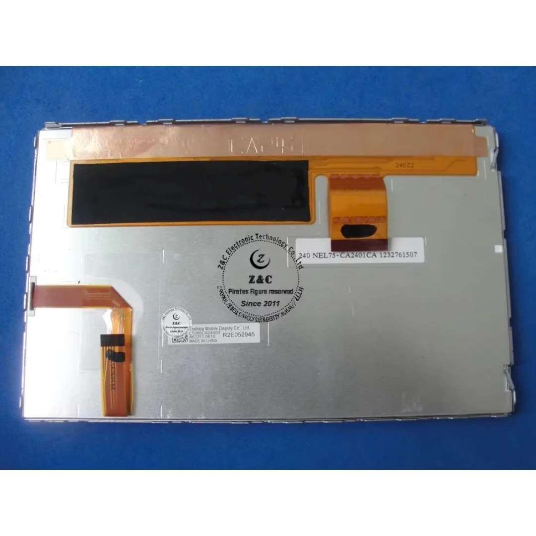 LTA070B2C5F Original A+ Grade Tela LCD de 7 Polegadas com Digitalizador Touchscreen para Reposição em GPS Automotivo Toshiba