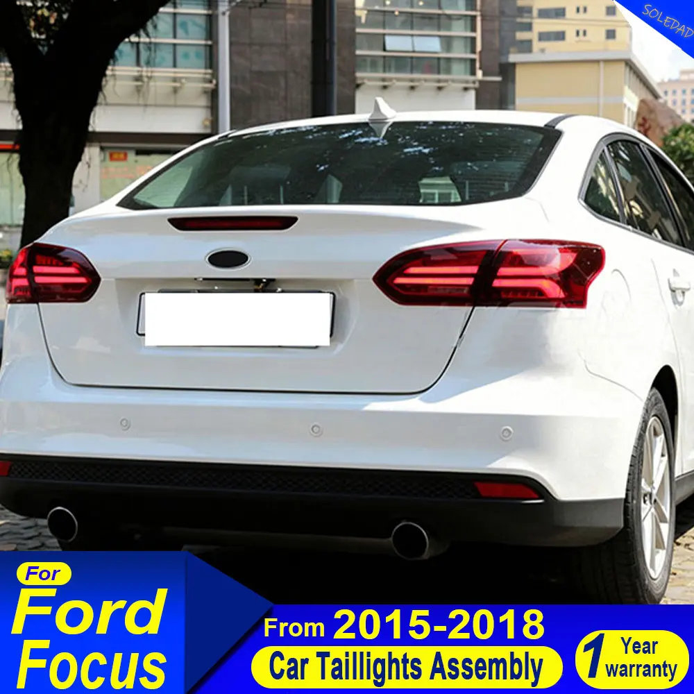 

Car taillight For Ford Focus 2015-2018 Taillight Assembly Saloon Car Modification Upgrade LED Dynamic Turn Signal Lights