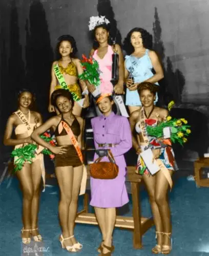 12 Gorgeous Women African American Beauty Pageants 1950s 8 x 10 Photo