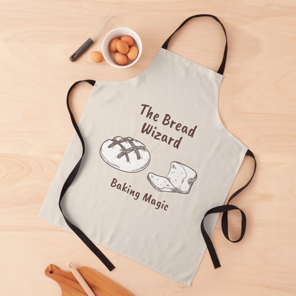 

The Bread Wizard - Baking Magic Apron Things for kitchen