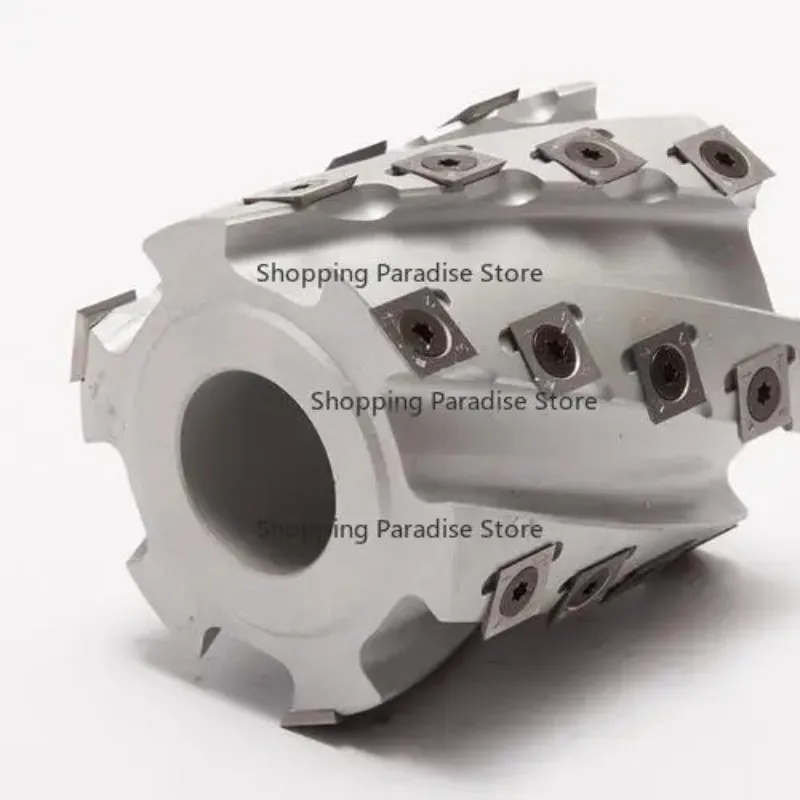Hight Speed Woodworking 6 Teeth Spiral Cutter Head Shaper Cutter Head of Planer for Four Side Wood Cutter Axis