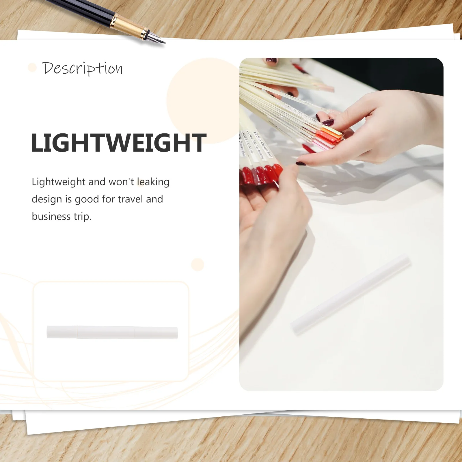 10Pcs Empty Twisting Manicure Pens Brush Applicators for Nail Polish Oil Lip Gloss Nail Art Makeup Empty Pen Twisting Pen