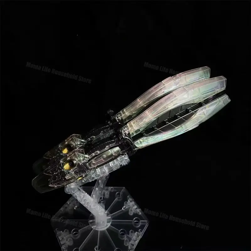 Gaogao Rg 1/144 Msn-04 Sazabi Dubbele Hoorn Trechter Laser Kleur Doorschijnend Assemblagemodel Kits Action Figure Robot Plastic Geschenken