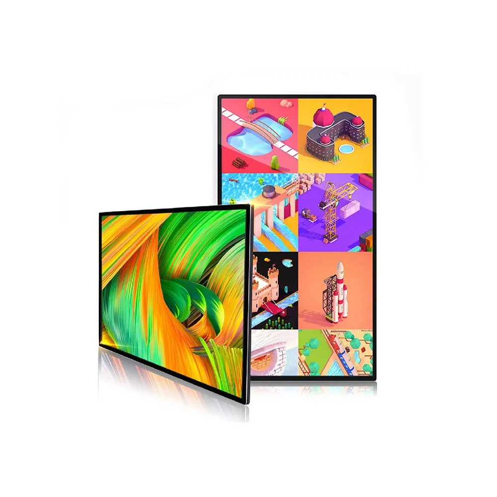 Android 49 polegadas que pendura a tela de exposição da propaganda do LCD da montagem na parede do software da sinalização de Digitas