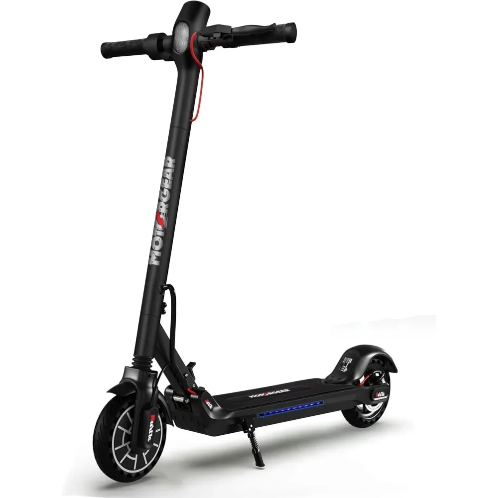 Electric Scooter for Adults Kids Foldable Design with Brushless Motor, Pneumatic Tires, LED Display, Disc Brake & ABS System