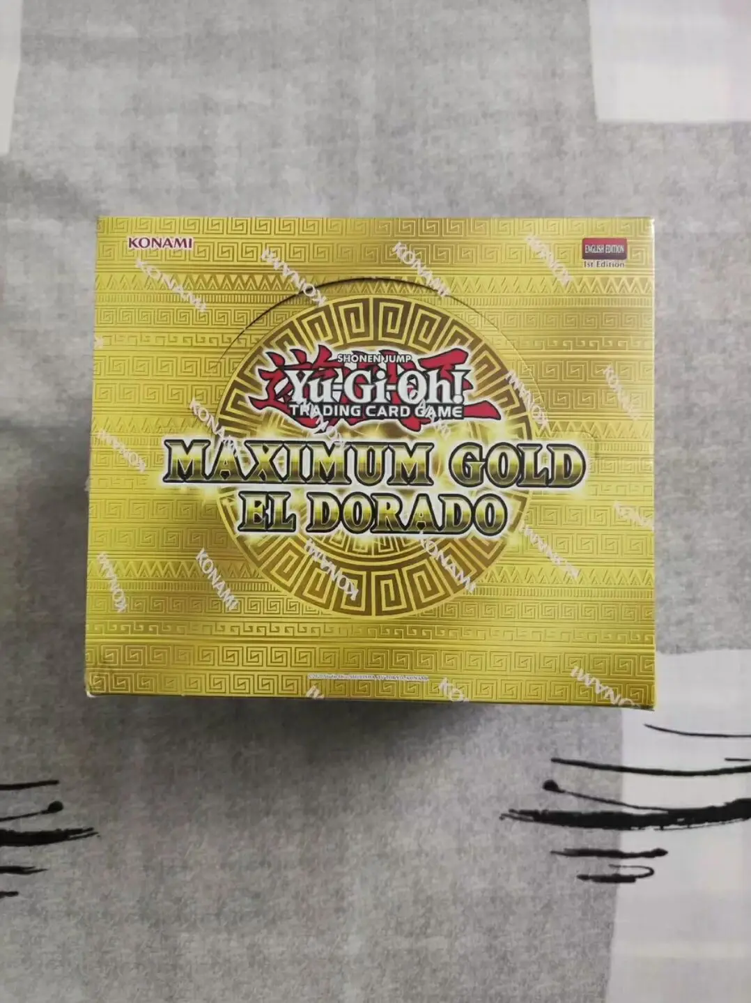 収集用シールドブースターボックス,yugiohマスターダイル,最大ゴールド,el dorado,英語tcg