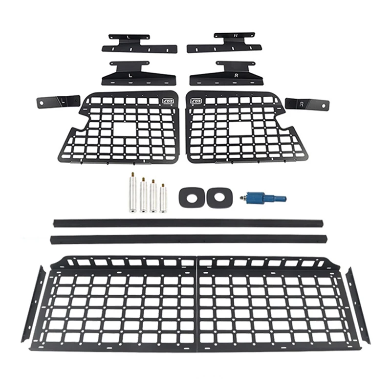 Dla Toyota Land Cruiser LC100 FJ100 1998-2007 tylna bagażnik modułowa półka bagażnika wisząca deska Molle Panel