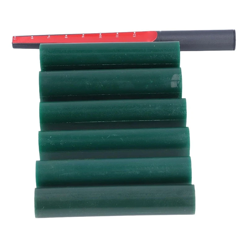 AU67-Rings Wax Tube Set, 6 Sizes Carving Wax Tubes With Cutter Ruler For Jewelry Rings Casting Handicrafts, Jewelry Tools