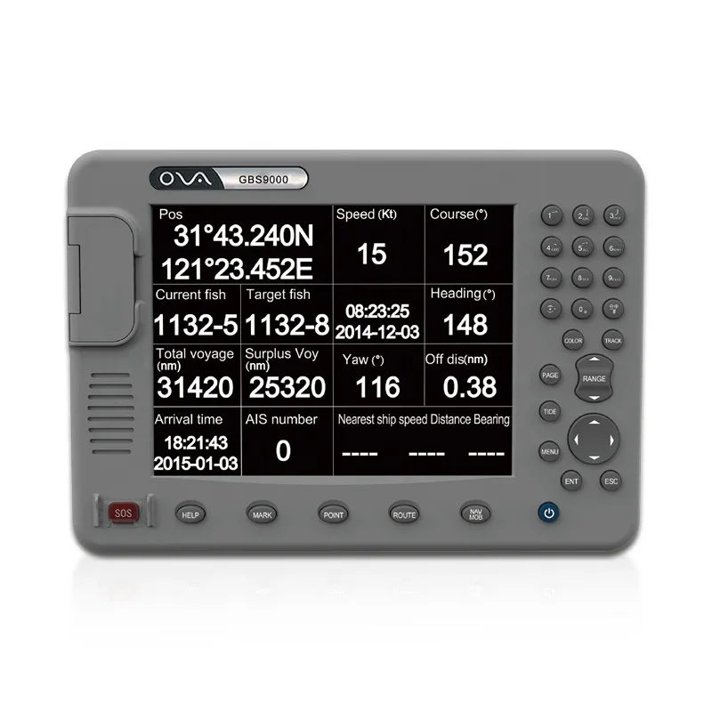 Ship Navigation Maritime Positioning Chart Plotter Marine Gps Navigator for Fishing