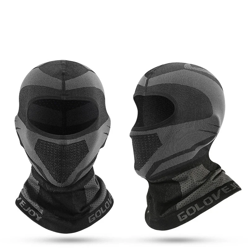 Motorrad-Gesichtsmaske, Unisex, Motocross, Radfahren, atmungsaktiv, Schweiß, Vollgesichtsmaske, winddicht, weich, Sportmaske, Kopfbedeckung