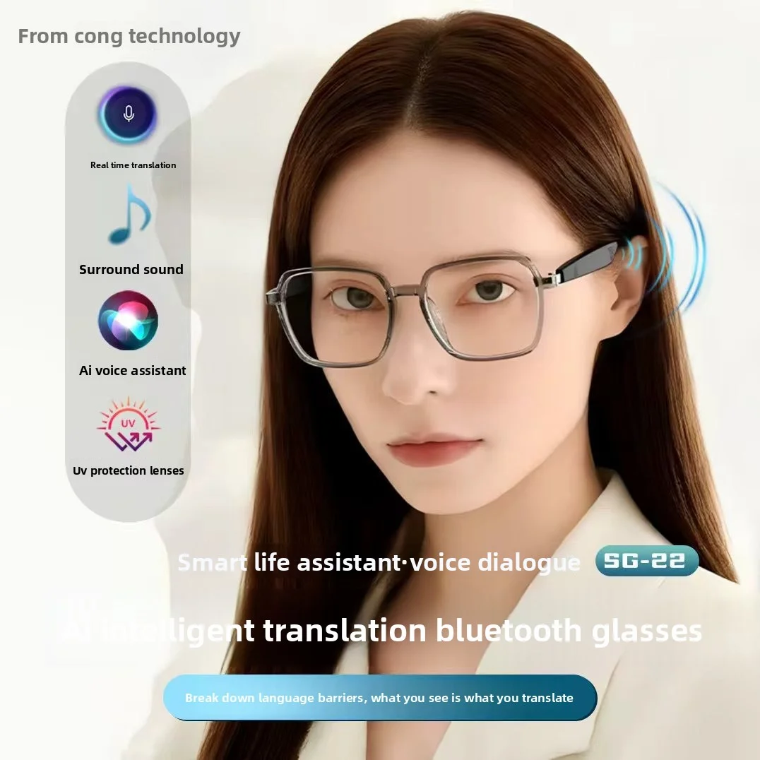 Intelligent/samrt Bluetooth Eyeglasses, Sunglasses and Multi-functional Headphones for Two Purposes