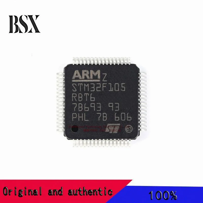 1Pcs 100% new STM32F105R8T6 STM32F105RBT6 STM32F105RCT6 LQFP64 microcontroller-MCU