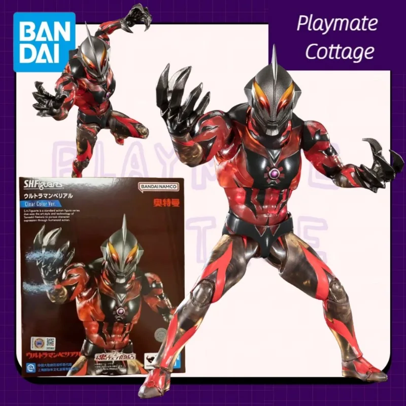 

BANDAI Genuine ULTRAMAN Anime Figure ULTRAMAN BELIAL(CLear Color Ver.)Finished Goods Model Joints Movable Original Box Brand New