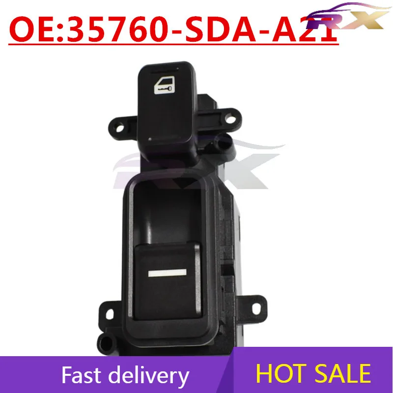

OEM:35760-SDA-A21 Suitable for Honda Accord 7th Generation Right Front Co-pilot Glass Lifter Switch