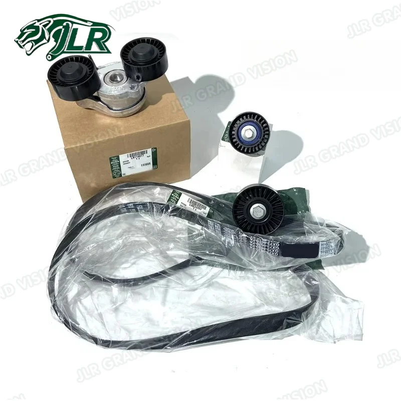 LR114017 LR071712 T2H38134 LR079263 2.0 Drive Belt Tensioner Idler Fit FOR Discovery Sport Defender Evoque Velar JAGUAR - view 6