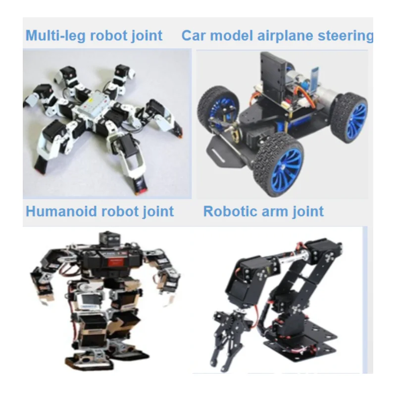 FEETECH Digital Servo for Robot RC Car 15kg Capacity 360 Degree Continuous Rotation Analog Feedback Magnetic Metal Plastic